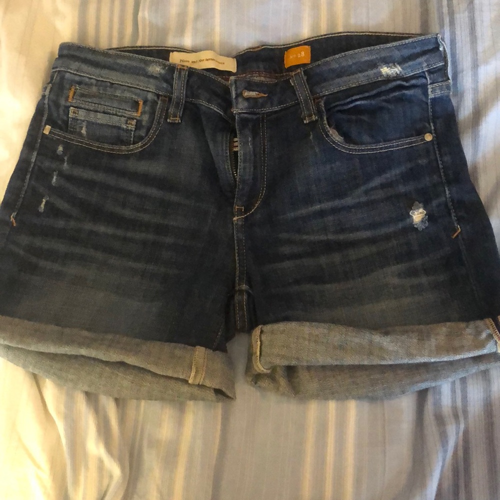 Anthropologie Jean Shorts